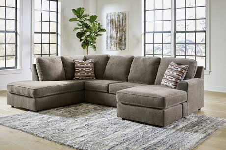 O'Phannon Putty 2-Piece LAF Chaise Sectional from Ashley - Luna Furniture