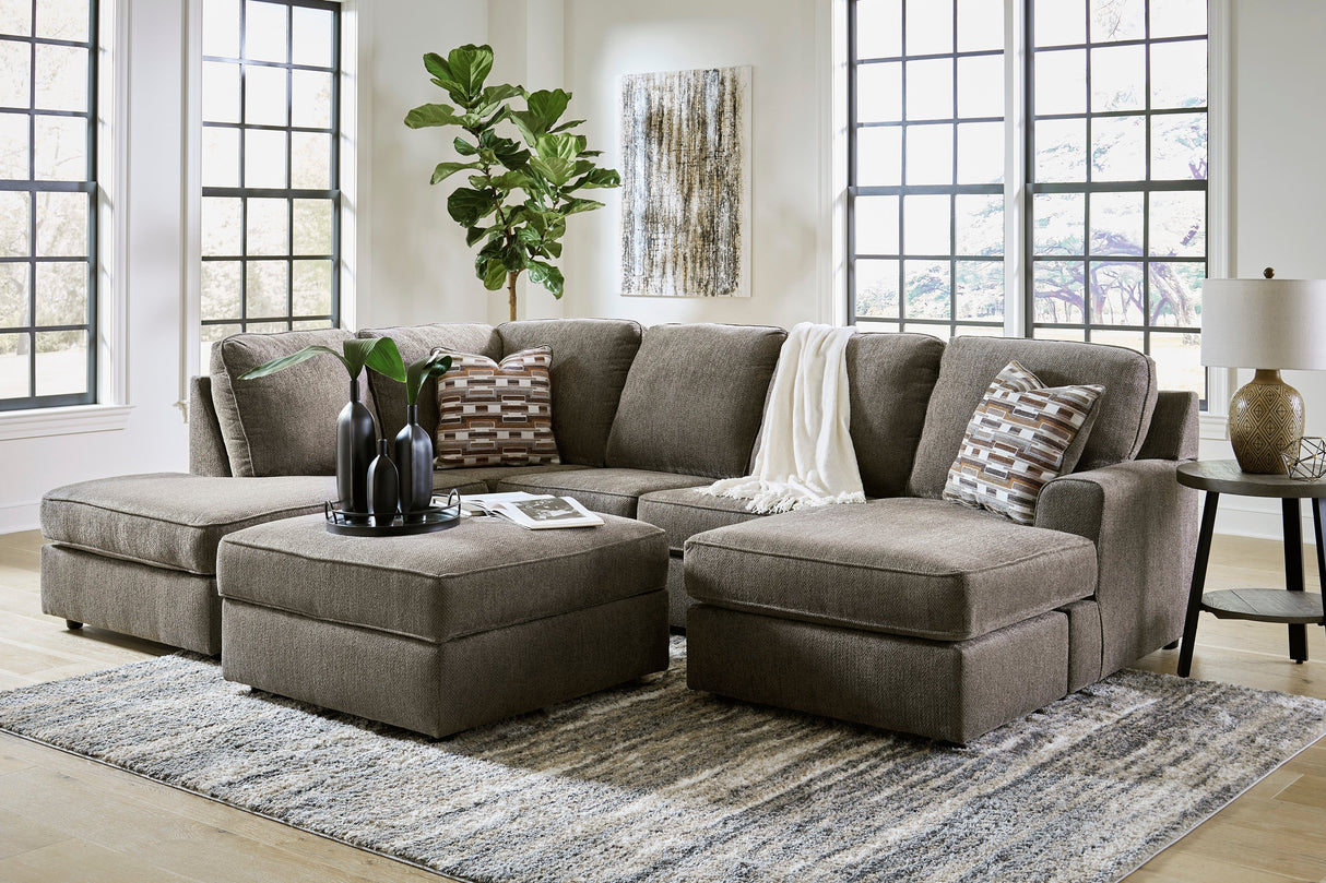 O'Phannon Putty 2-Piece LAF Chaise Sectional from Ashley - Luna Furniture