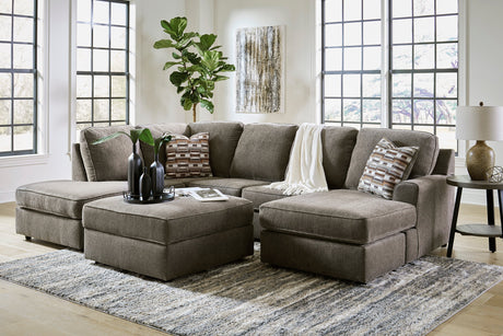 O'Phannon Putty 2-Piece LAF Chaise Sectional from Ashley - Luna Furniture