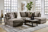 O'Phannon Putty 2-Piece RAF Chaise Sectional from Ashley - Luna Furniture