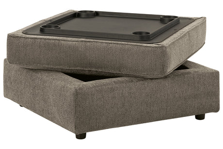 O'Phannon Putty Ottoman With Storage from Ashley - Luna Furniture