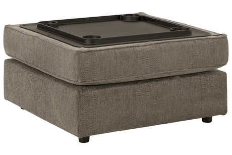 O'Phannon Putty Ottoman With Storage from Ashley - Luna Furniture