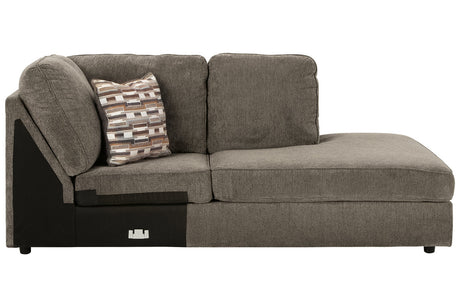 O'Phannon Putty Right-Arm Facing Corner Chaise from Ashley - Luna Furniture