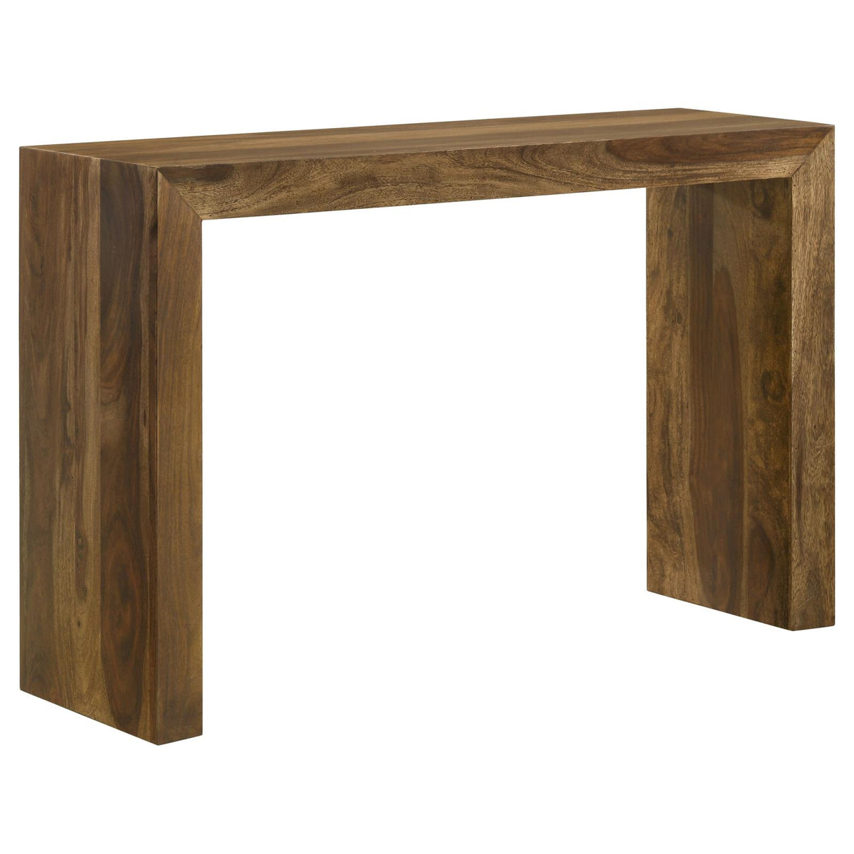 Odilia Auburn Rectangular Solid Wood Sofa Table from Coaster - Luna Furniture