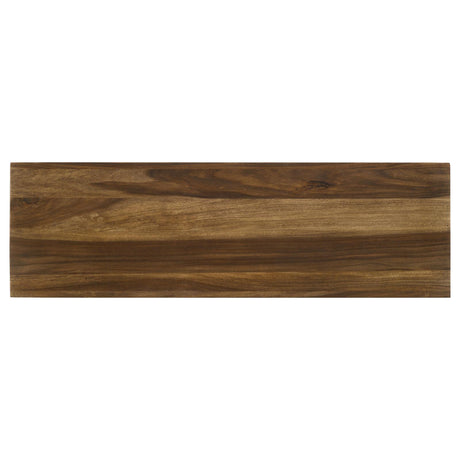 Odilia Auburn Rectangular Solid Wood Sofa Table from Coaster - Luna Furniture