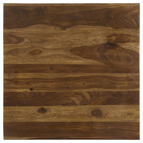 Odilia Auburn Square Solid Wood Coffee Table from Coaster - Luna Furniture