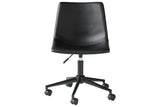 Office Chair Program Black Home Office Desk Chair from Ashley - Luna Furniture