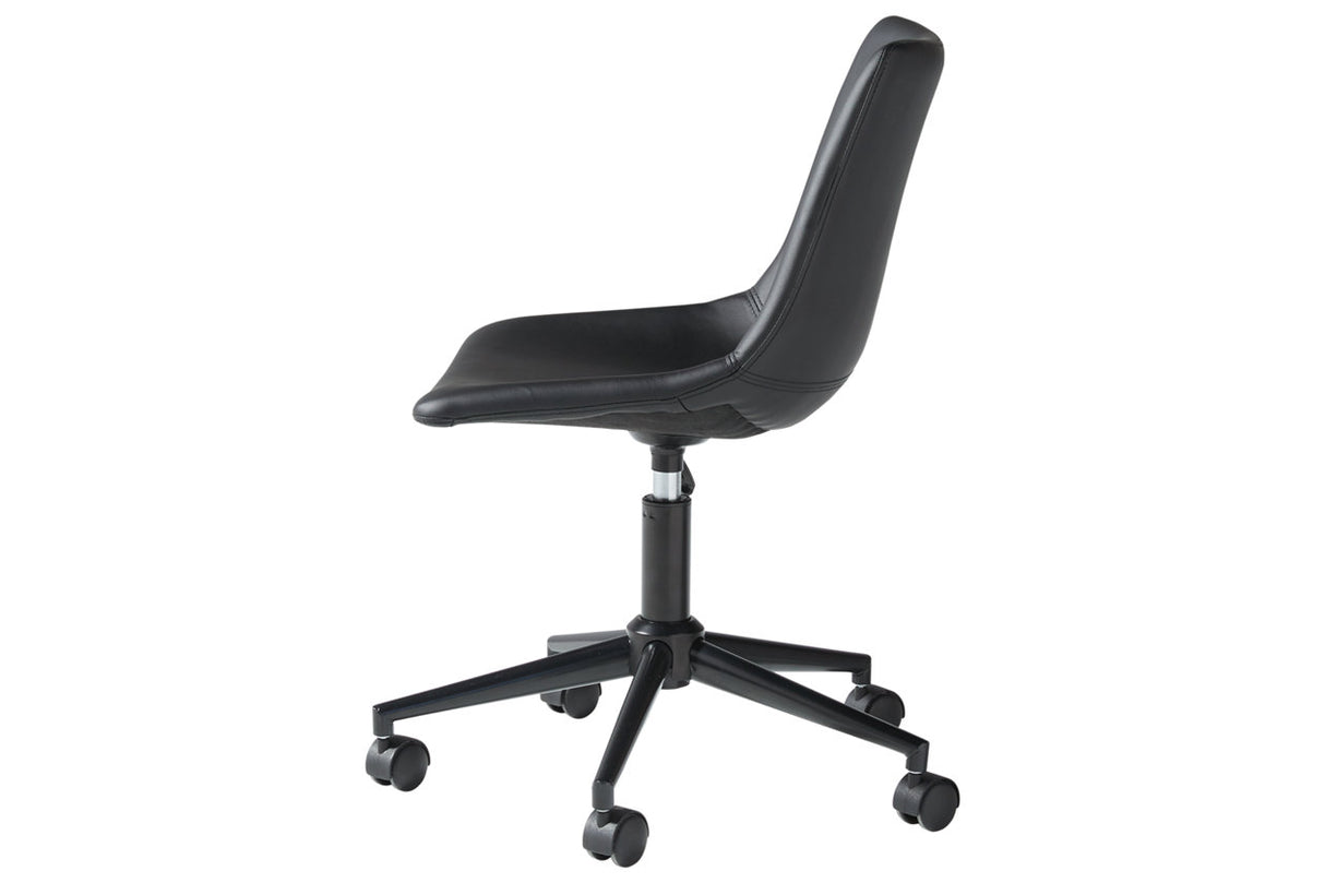 Office Chair Program Black Home Office Desk Chair from Ashley - Luna Furniture