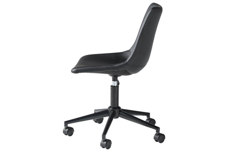 Office Chair Program Black Home Office Desk Chair from Ashley - Luna Furniture