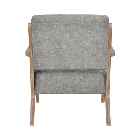 Ollen Gray Accent Chair from Homelegance - Luna Furniture