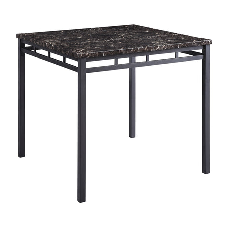 Olney Black/Dark Brown 5-Piece Counter Height Set from Homelegance - Luna Furniture