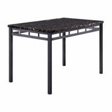 Olney Black/Dark Brown 5-Piece Dining Set from Homelegance - Luna Furniture