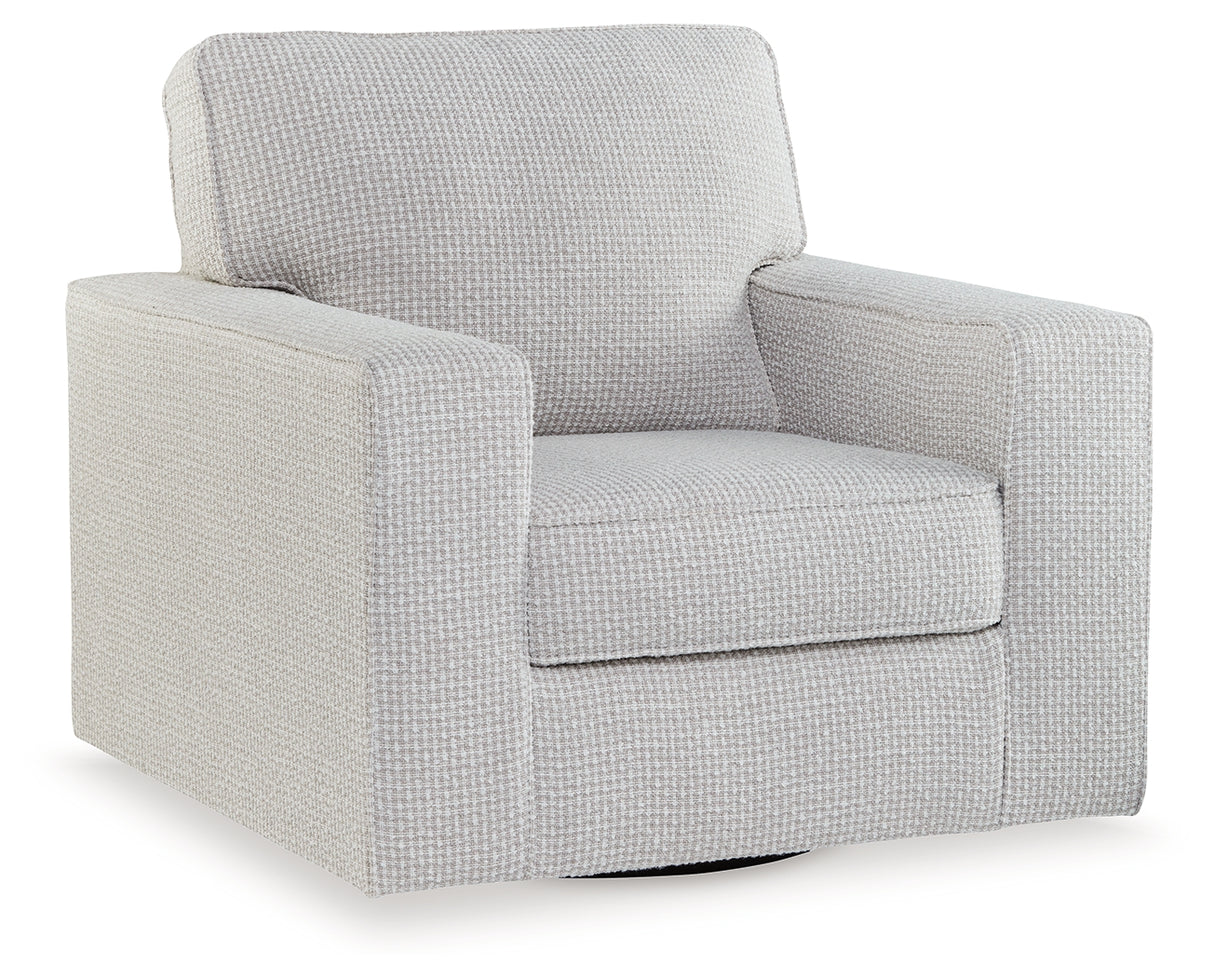 Olwenburg Taupe Swivel Accent Chair from Ashley - Luna Furniture