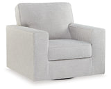 Olwenburg Taupe Swivel Accent Chair from Ashley - Luna Furniture