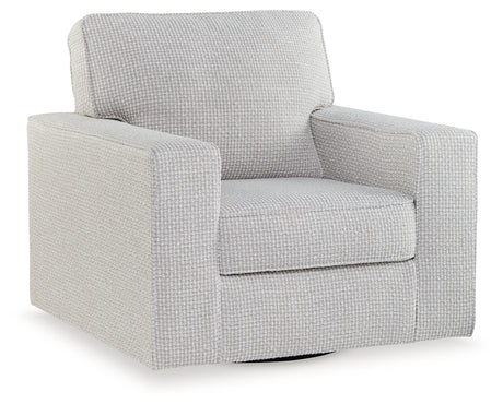 Olwenburg Taupe Swivel Accent Chair from Ashley - Luna Furniture