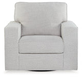 Olwenburg Taupe Swivel Accent Chair from Ashley - Luna Furniture