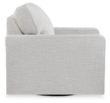 Olwenburg Taupe Swivel Accent Chair from Ashley - Luna Furniture