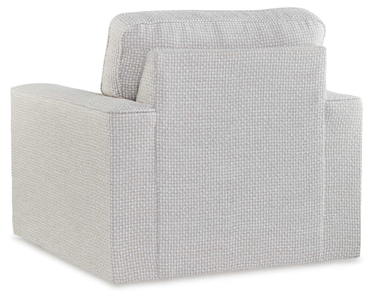 Olwenburg Taupe Swivel Accent Chair from Ashley - Luna Furniture