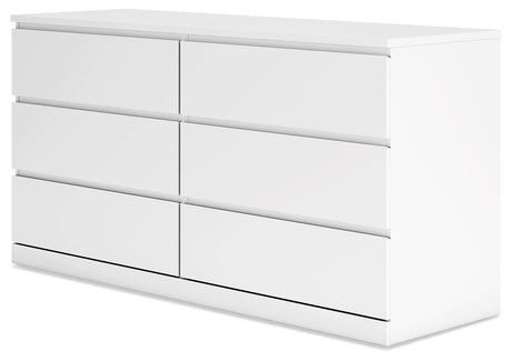 Onita White Dresser from Ashley - Luna Furniture