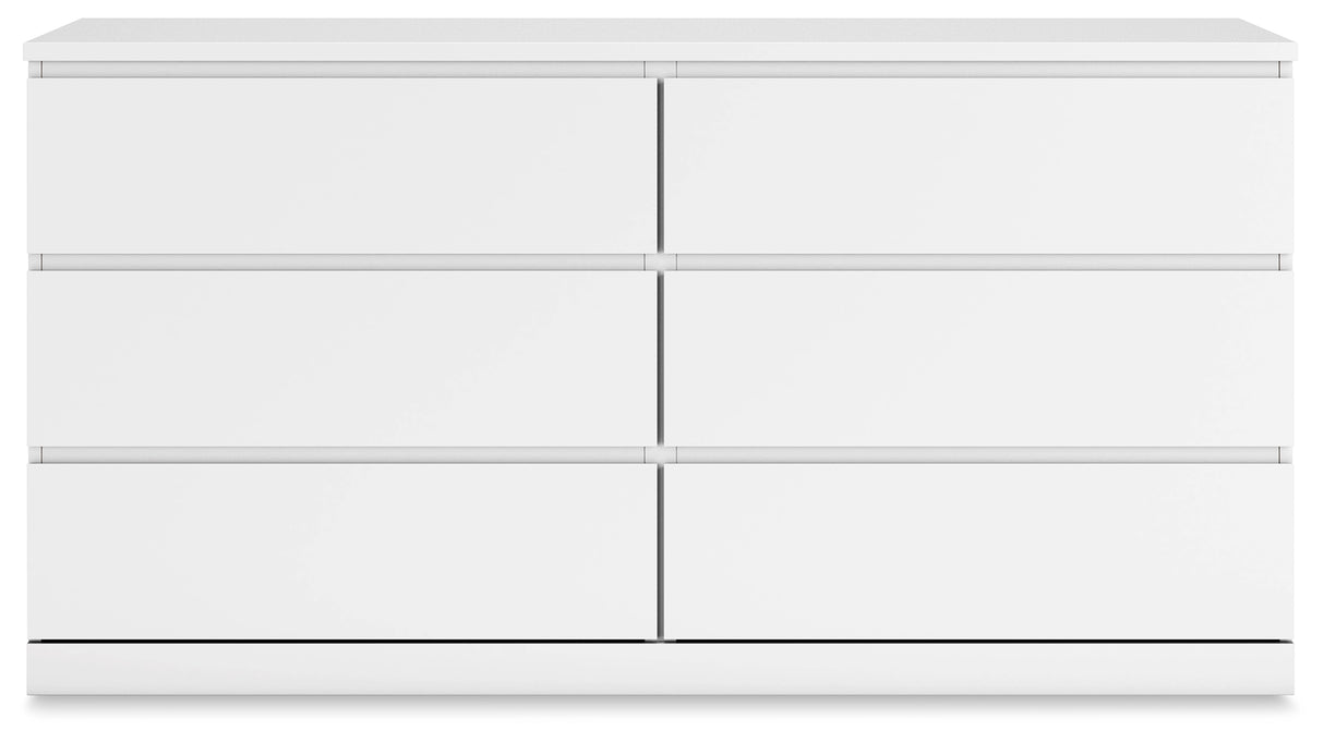 Onita White Youth Storage Platform Bedroom Set with 2 Drawers from Ashley - Luna Furniture