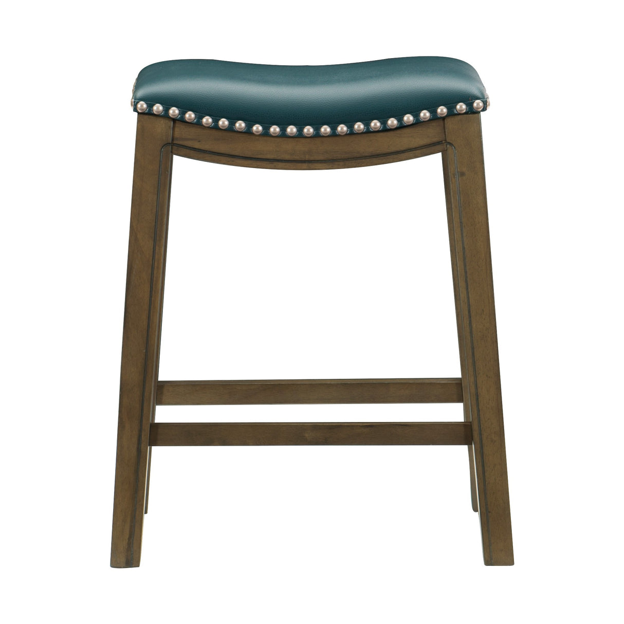 Ordway Green/Brown Counter Height Stool, Green from Homelegance - Luna Furniture