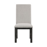 Orem Antique Black/Gray Dining Side Chair, Set of 2 from Homelegance - Luna Furniture