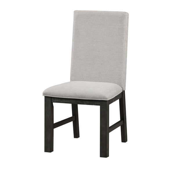 Orem Antique Black/Gray Dining Side Chair, Set of 2