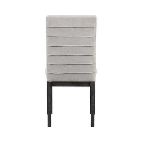 Orem Antique Black/Gray Dining Side Chair, Set of 2 from Homelegance - Luna Furniture