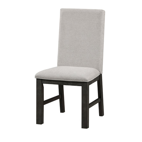 Orem Antique Black/Gray Dining Side Chair, Set of 2 from Homelegance - Luna Furniture