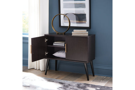 Orinfield Dark Brown Accent Cabinet from Ashley - Luna Furniture