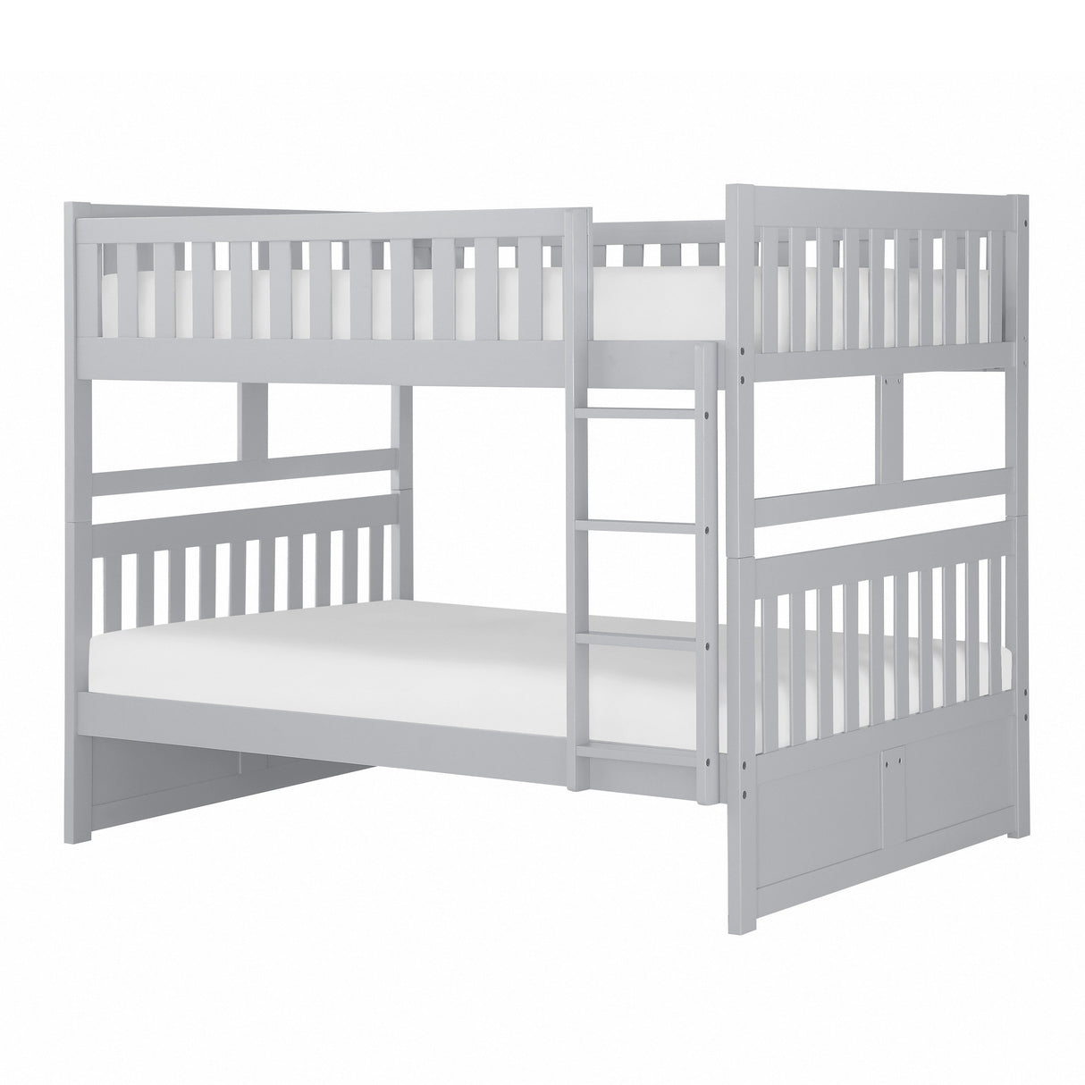 Orion Gray Full/Full Bunk Bed from Homelegance - Luna Furniture