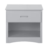 Orion Gray Nightstand from Homelegance - Luna Furniture