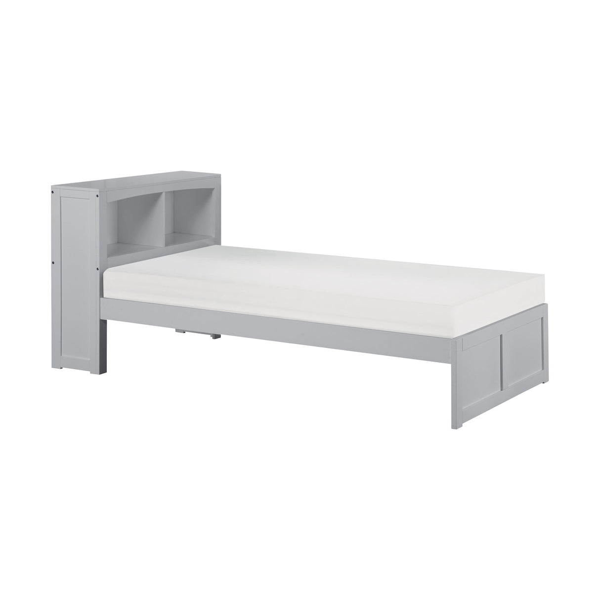 Orion Gray Twin Bookcase Bed from Homelegance - Luna Furniture