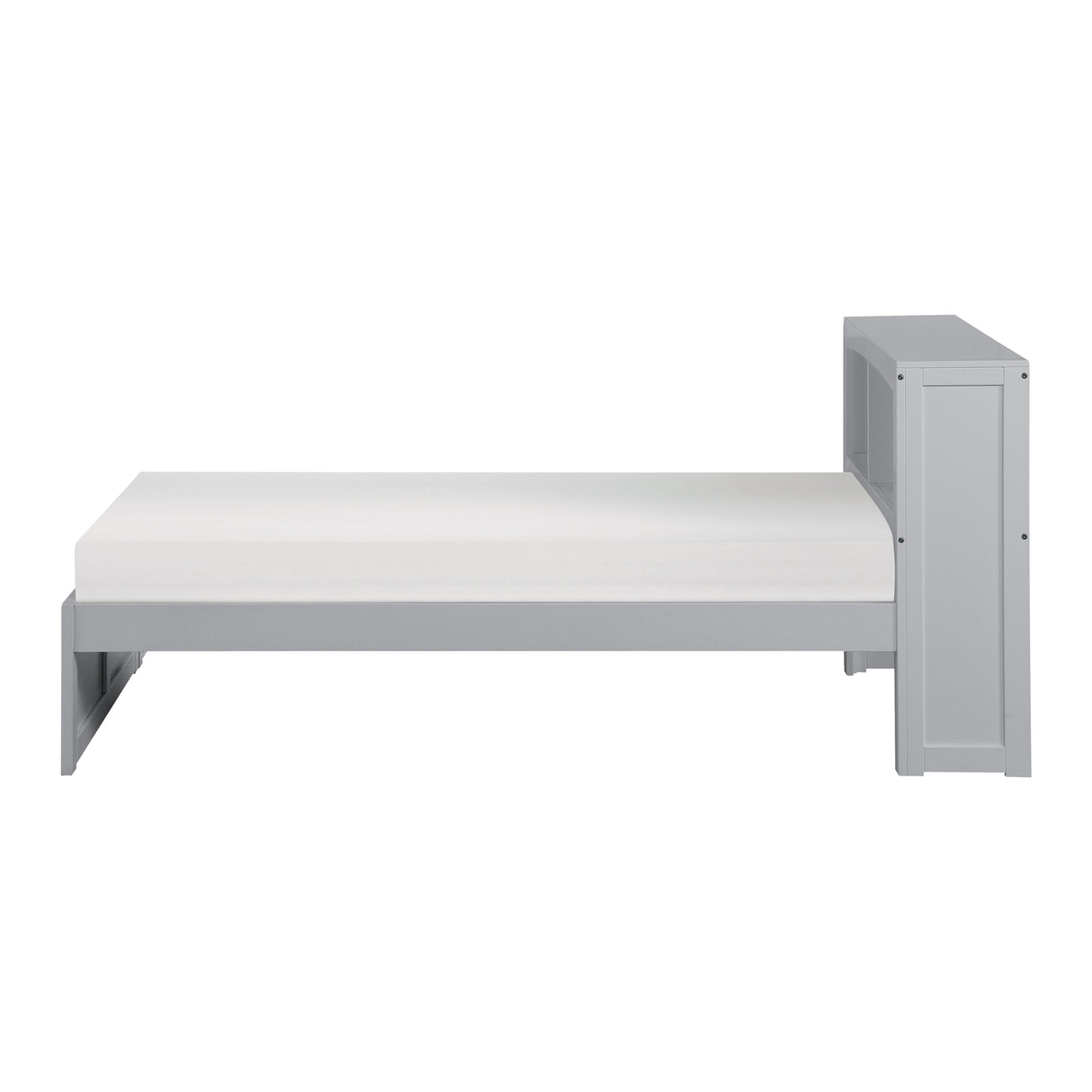 Orion Gray Twin Bookcase Bed from Homelegance - Luna Furniture