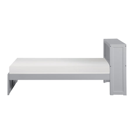 Orion Gray Twin Bookcase Bed from Homelegance - Luna Furniture