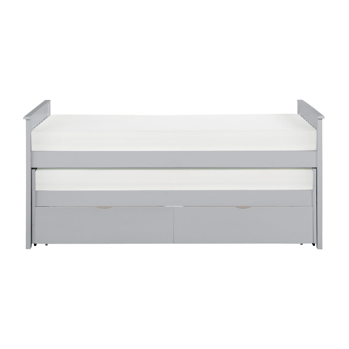 Orion Gray Twin/Twin Bed with Storage Boxes from Homelegance - Luna Furniture