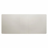 Orsina Silver Mirrored 96" Extendable Dining Table from Homelegance - Luna Furniture