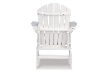 Sundown Treasure White Adirondack Chair from Ashley - Luna Furniture