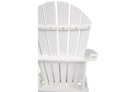 Sundown Treasure White Adirondack Chair from Ashley - Luna Furniture