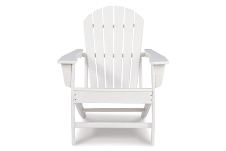 Sundown Treasure White Adirondack Chair from Ashley - Luna Furniture