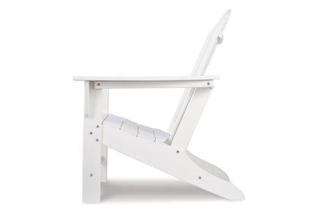 Sundown Treasure White Adirondack Chair from Ashley - Luna Furniture