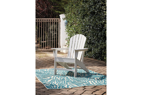 Sundown Treasure White Adirondack Chair from Ashley - Luna Furniture