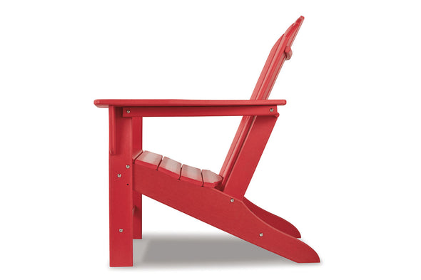 Sundown Treasure Red Adirondack Chair