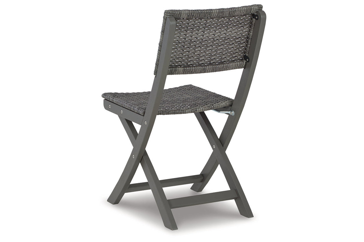 Safari Peak Gray Outdoor Table and Chairs
