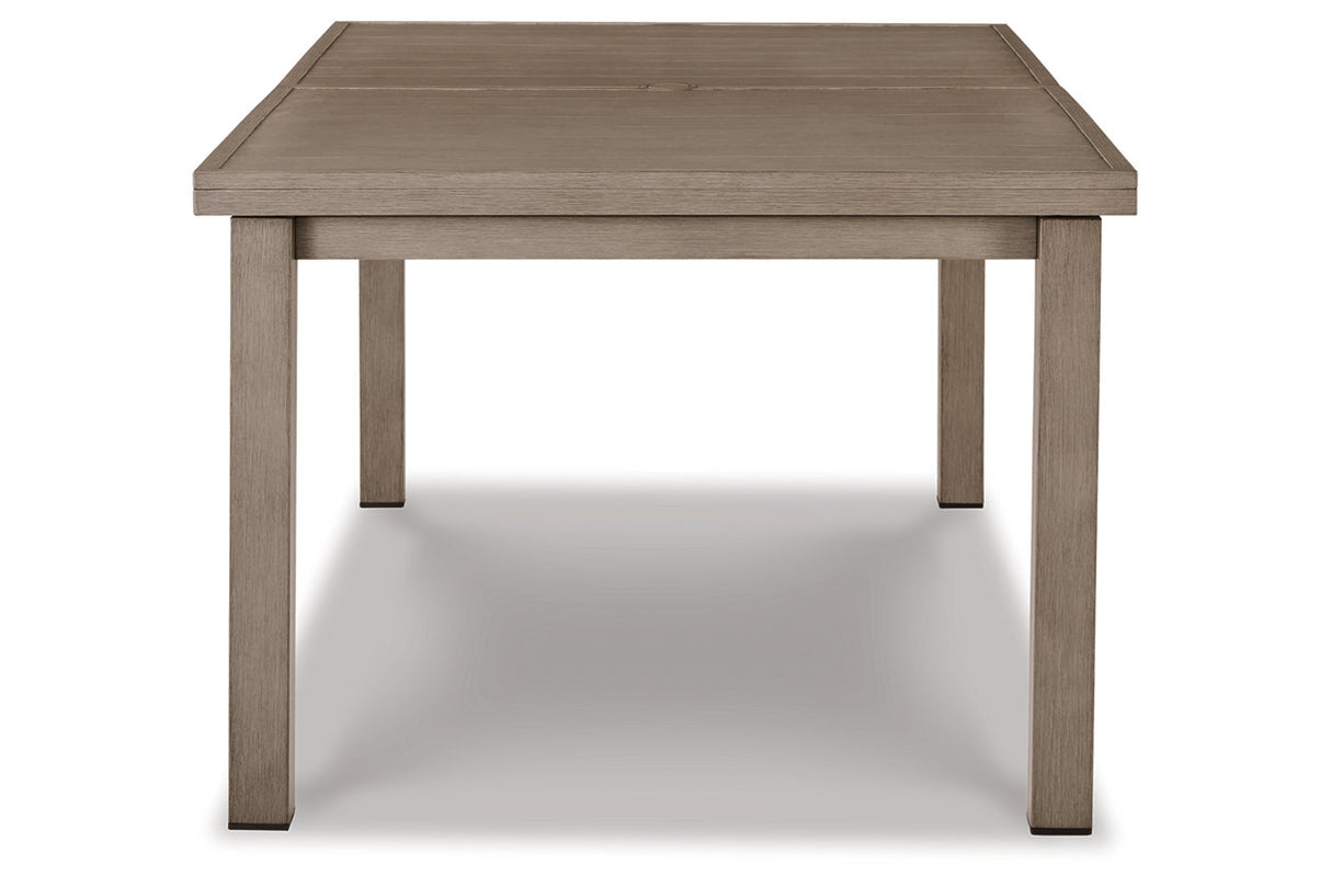 Beach Front Beige Outdoor Dining Table from Ashley - Luna Furniture