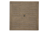 Aria Plains Brown Outdoor Dining Table from Ashley - Luna Furniture