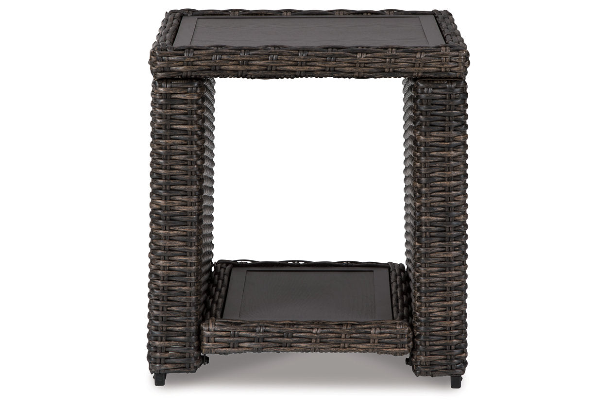 Grasson Lane Brown End Table from Ashley - Luna Furniture