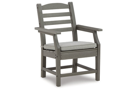 Visola Gray Arm Chair with Cushion