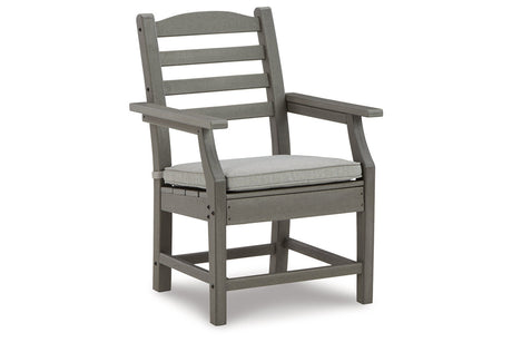 Visola Gray Arm Chair with Cushion from Ashley - Luna Furniture