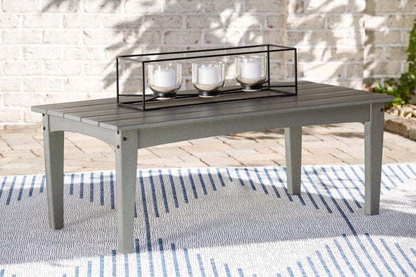 Visola Gray Outdoor Coffee Table
